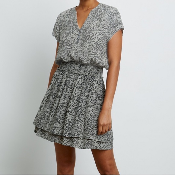 Rails Dresses & Skirts - Rails Karla Mini Dress in Olive Lynx